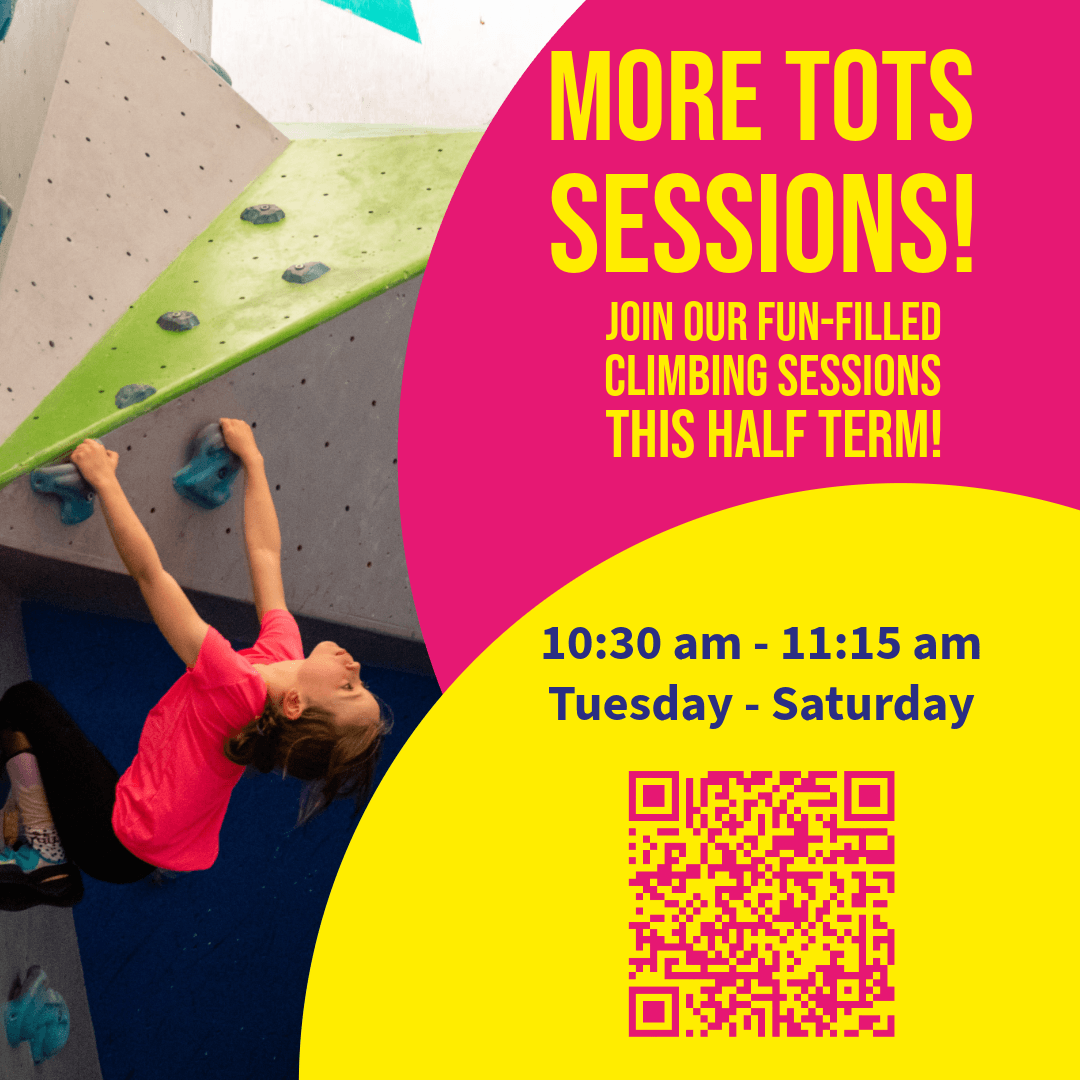 Photograph from the post: Climbing Tots Over Half Term!